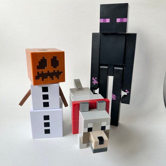 Large Size Minecraft Toy Bundle - Picture 1 of 4